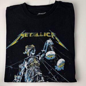 Metallica,Black Graphic Men's T-Shirt